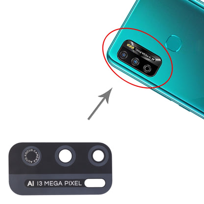 Objectif de caméra arrière pour Infinix Hot 9 Play X680, X680B, X680C, 10 pièces