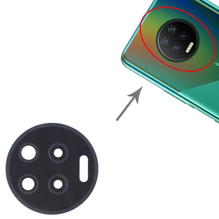 Pour Infinix Note 7 X690B, X690 10 pièces objectif de caméra arrière