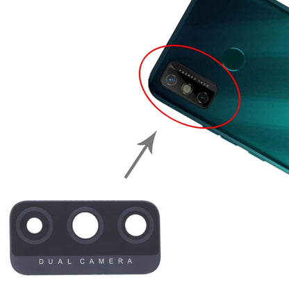 Objectif de caméra arrière pour Tecno Spark 6 Go KE5j, KE5k, 10 pièces