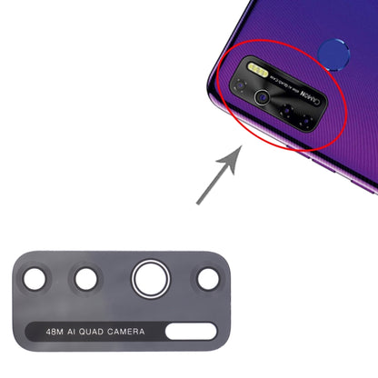 Objectif de caméra arrière pour Tecno Camon 15 CD7, 10 pièces