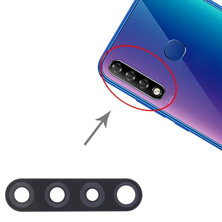 Pour Infinix Smart3 Plus X627V, X267 10 pièces objectif de caméra arrière