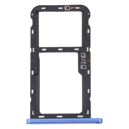 Pour ZTE Blade A72 plateau de carte SIM + plateau de carte SIM/plateau de carte Micro SD