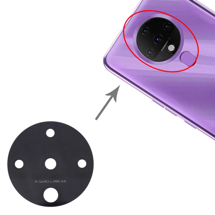 Objectif de caméra arrière pour Tecno Spark 6 KE7, 10 pièces