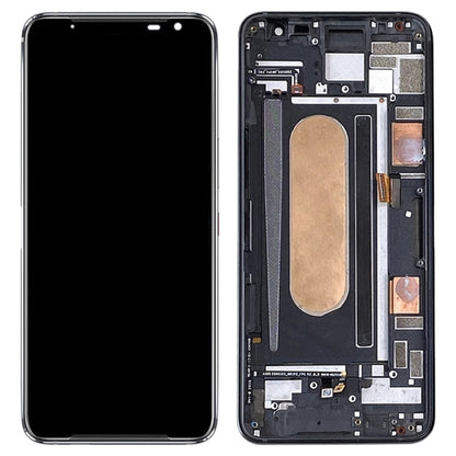 Écran LCD matériel OLED et numériseur assemblage complet avec cadre pour téléphone Asus ROG 3 ZS661KS I003DD