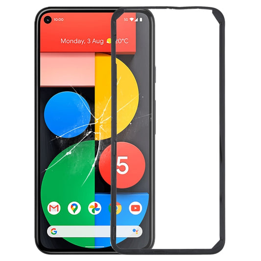 Cadre de cadre d'écran LCD avant pour Google Pixel 5