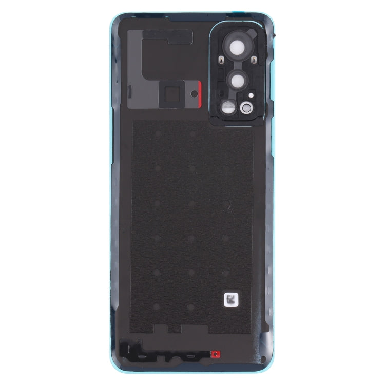Couvercle arrière de la batterie pour OnePlus Nord 2, avec couvercle d'objectif d'appareil photo