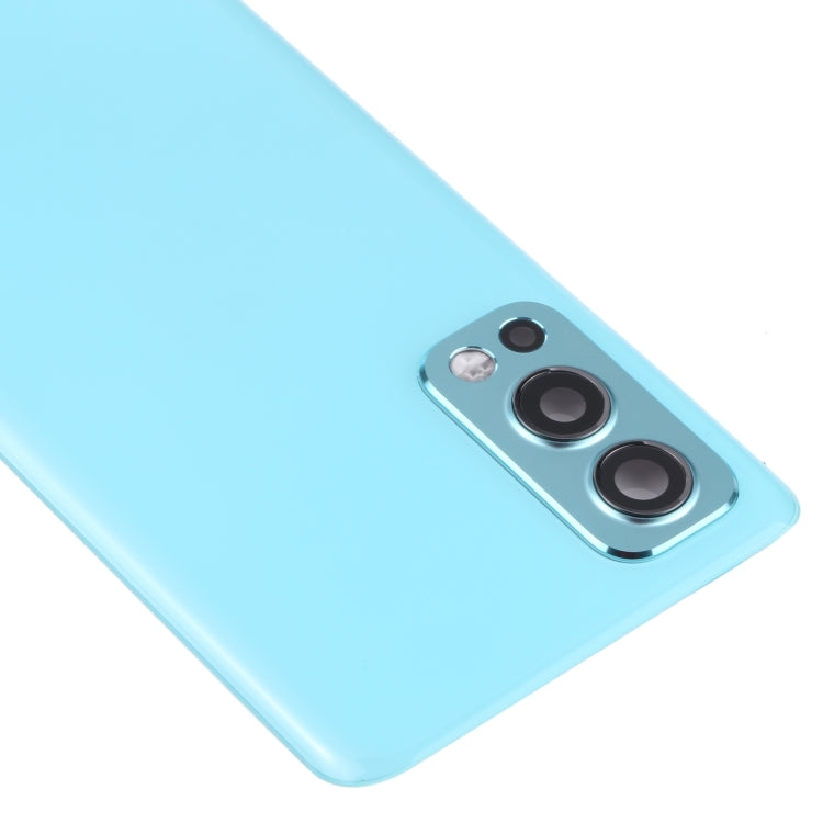Couvercle arrière de la batterie pour OnePlus Nord 2, avec couvercle d'objectif d'appareil photo