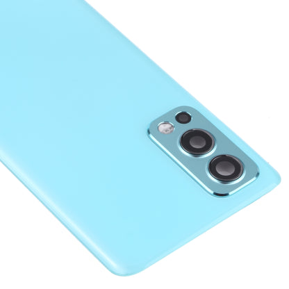 Couvercle arrière de la batterie pour OnePlus Nord 2, avec couvercle d'objectif d'appareil photo