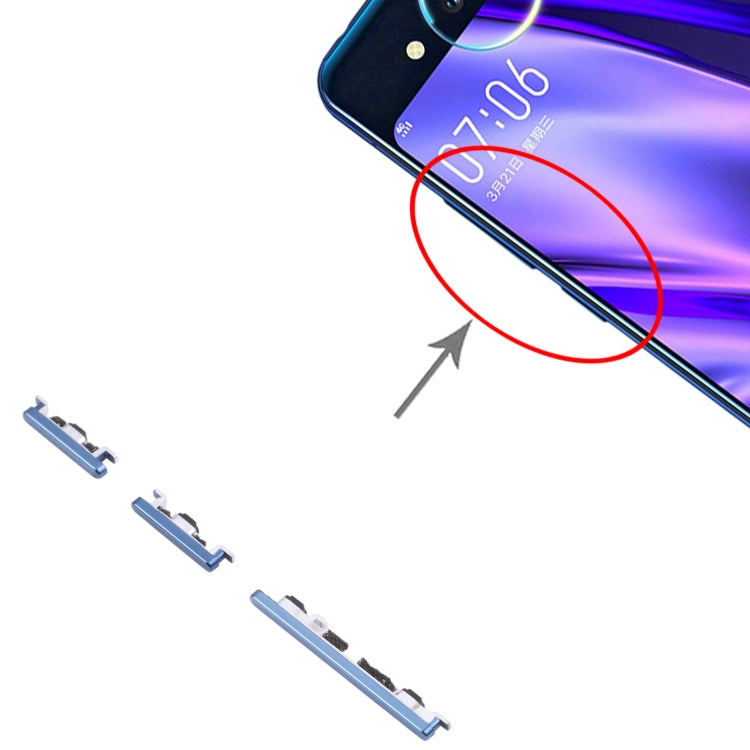 Pour vivo NEX bouton d'alimentation à double affichage et bouton de contrôle du Volume