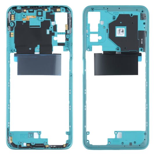 Plaque de lunette de cadre central d'origine pour Xiaomi Redmi Note 10 5G / Redmi Note 10T 5G M2103K19G, M2103K19C