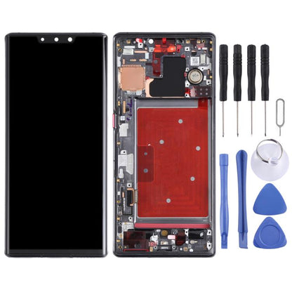 Écran LCD et numériseur complet avec cadre pour Huawei Mate 30 RS Porsche Design (sans logo), For Huawei Mate 30 RS Porsche Design
