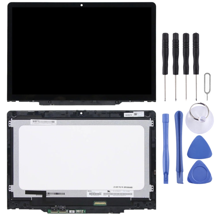Écran LCD et numériseur complet avec cadre pour Lenovo ThinkPad 11e Yoga Gen 6 20SE 20SF