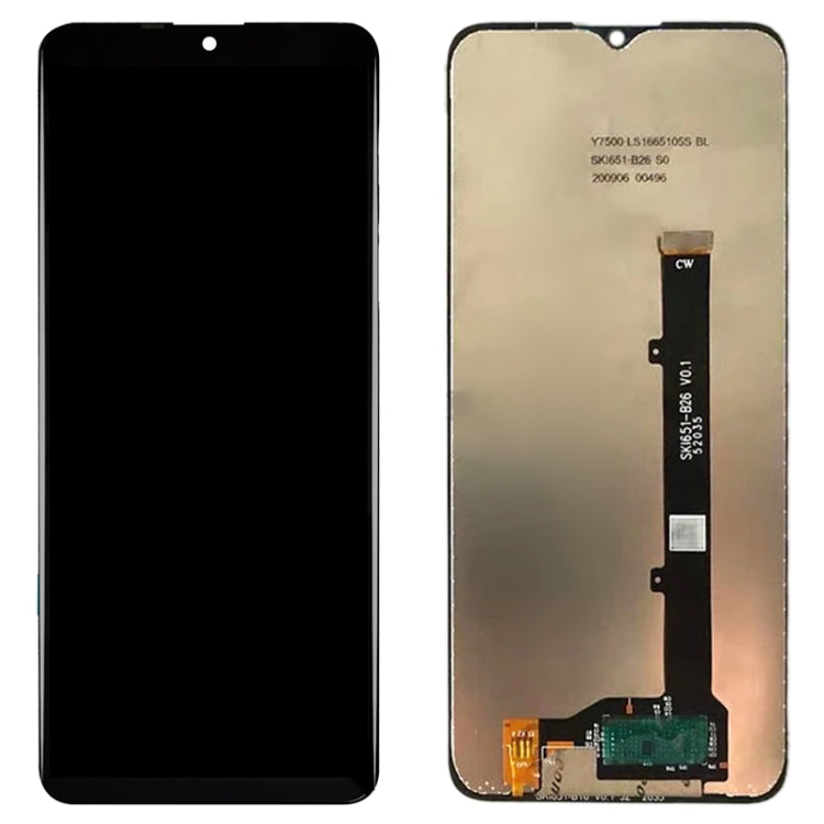 Ensemble complet d'écran LCD et de numériseur pour ZTE Blade A51 (2021)