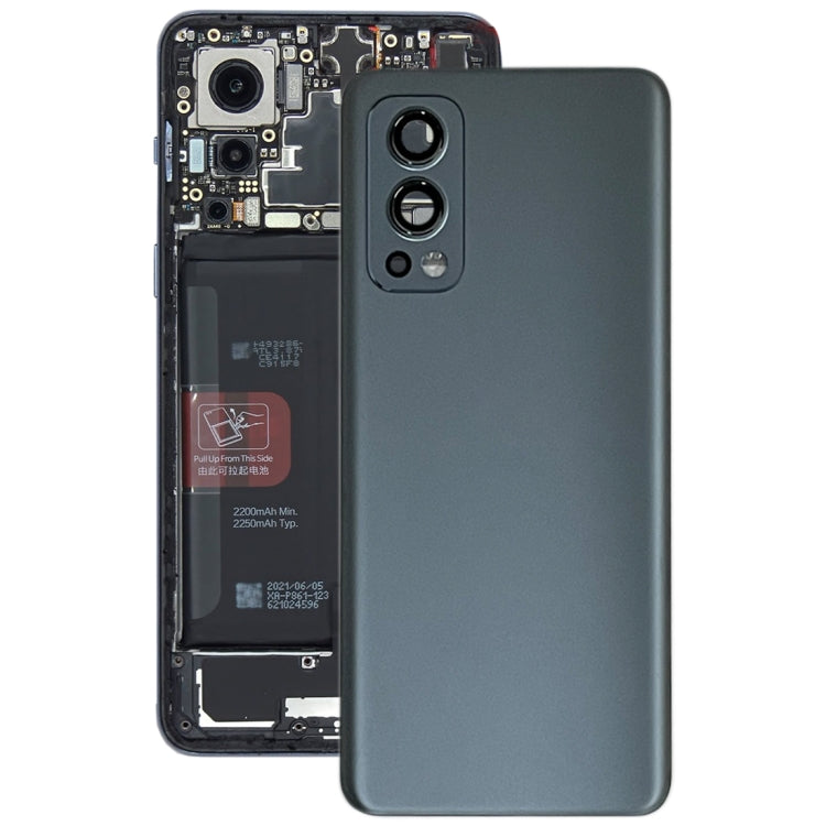 Pour OnePlus Nord 2 5G Couvercle arrière de la batterie