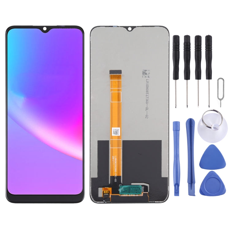 Ensemble complet d'écran LCD et de numériseur pour OPPO Realme C25s RMX3195 RMX3197, For Realme C25s
