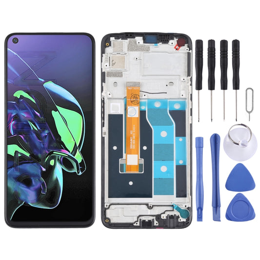 Écran LCD et numériseur complet avec cadre pour OPPO Realme Narzo, For OPPO Realme Narzo