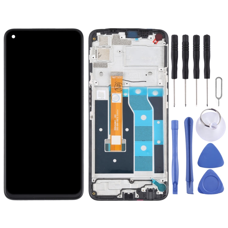 Écran LCD et numériseur complet avec cadre pour OPPO Realme 6i (Inde) / Realme 6s / Realme Narzo RMX2002, For Realme 6i (India)/Realme 6s