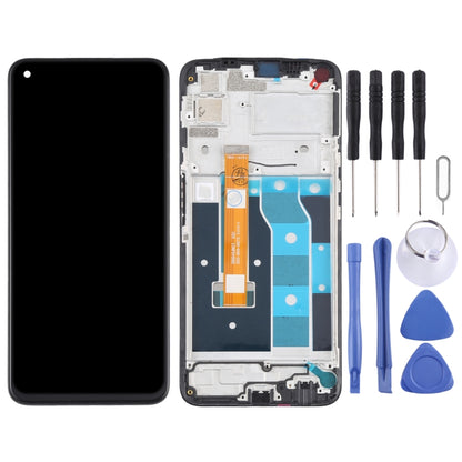 Écran LCD et numériseur complet avec cadre pour OPPO Realme 6i (Inde) / Realme 6s / Realme Narzo RMX2002, For Realme 6i (India)/Realme 6s