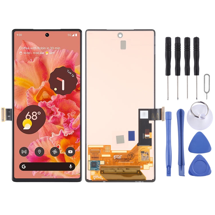 Ensemble complet d'écran LCD et de numériseur en matériau AMOLED d'origine pour Google Pixel 6 GB7N6 G9S9B16