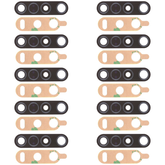 Objectif de caméra arrière 10 PCS pour Motorola Moto G8 Plus