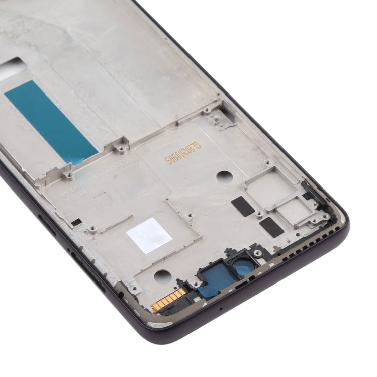 Plaque de lunette de cadre LCD de boîtier avant d'origine pour Motorola Moto G 5G