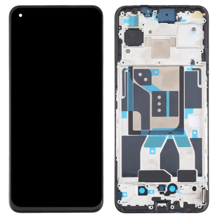 Écran LCD et numériseur en matériau Super AMOLED d'origine, assemblage complet avec cadre pour OPPO Realme GT 5G RMX2202
