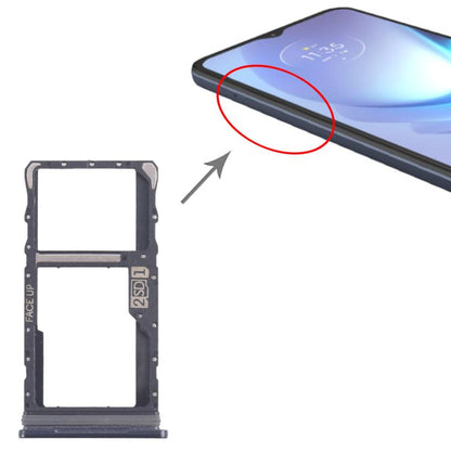 Tiroir Carte SIM + Tiroir Carte Micro SD pour Motorola Moto G50