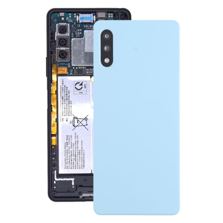 Couvercle arrière de la batterie avec couvercle d'objectif d'appareil photo pour Sony Xperia Ace II SO-41B