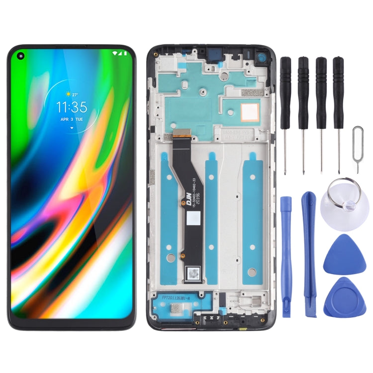 Écran LCD et numériseur complet avec cadre pour Motorola Moto G9 Plus XT2087-1