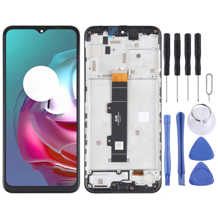 Écran LCD et numériseur complet avec cadre pour Motorola Moto G30 XT2129-1 XT2129-2