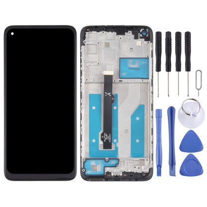 Écran LCD et numériseur complet avec cadre pour Motorola Moto G8 XT2045-1