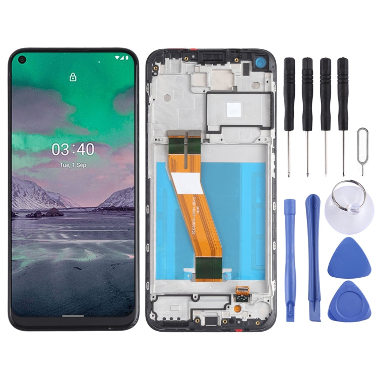 Écran LCD et numériseur complet avec cadre pour Nokia 3.4/5.4 TA-1288 TA-1285 TA-1283 TA-1333 TA-1340 TA-1337 TA-1328 TA-1325