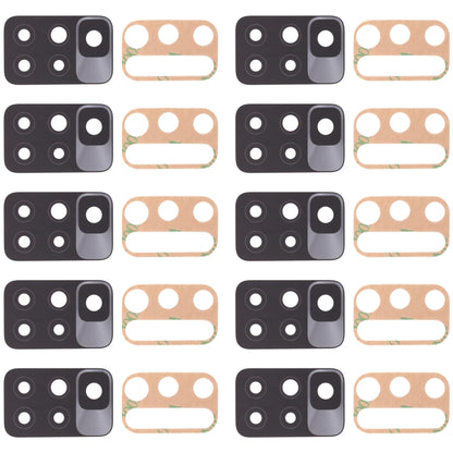 Objectif de caméra arrière 10 pièces, pour Xiaomi Redmi Note 11 4G / Redmi 10 2022 / Redmi 10 Prime 2022 / Redmi 10 Prime / Redmi 10 21061119AG 21061119BI