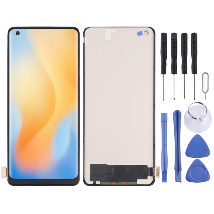 Écran LCD en matériau TFT et numériseur complet (ne prenant pas en charge l'identification par empreinte digitale) pour Vivo X50 Pro V2005A