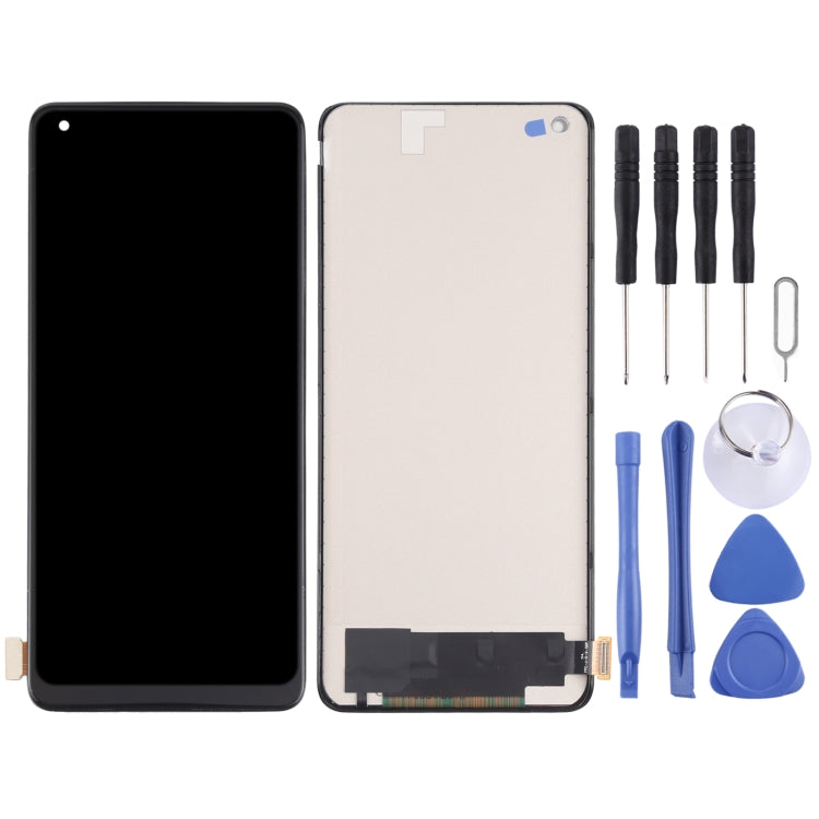 Écran LCD en matériau TFT et numériseur complet (ne prenant pas en charge l'identification par empreinte digitale) pour Vivo X50 Pro V2005A