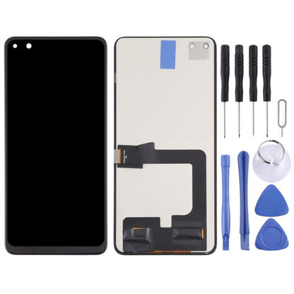 Écran LCD matériel TFT et ensemble complet de numériseur (ne prenant pas en charge l'identification par empreinte digitale) pour Huawei P40