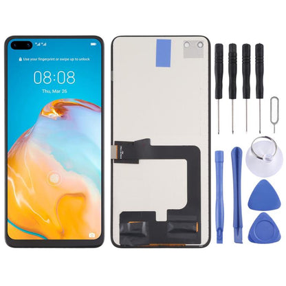 Écran LCD matériel TFT et ensemble complet de numériseur (ne prenant pas en charge l'identification par empreinte digitale) pour Huawei P40