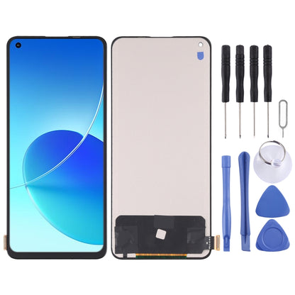 Écran LCD en matériau TFT et numériseur complet (ne prenant pas en charge l'identification par empreinte digitale) pour OPPO Reno6 4G / Reno6 Z / Reno7 5G CPH2235 CPH2237