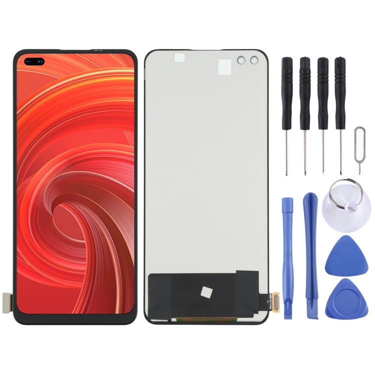 Écran LCD en matériau TFT et numériseur complet (ne prenant pas en charge l'identification par empreinte digitale) pour OPPO Realme X50 Pro 5G / OnePlus Nord RMX2075 RMX2071 RMX2076