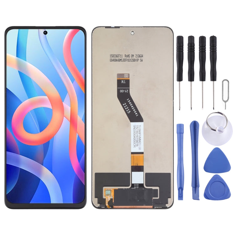 Matériau IPS Écran LCD d'origine et numériseur Assemblage complet pour Xiaomi Redmi Note 11 China 5G/ Poco M4 Pro 5G / Redmi Note 11T 5G 21091116AG / Redmi Note 11S 5G