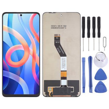 Matériau IPS Écran LCD d'origine et numériseur Assemblage complet pour Xiaomi Redmi Note 11 China 5G/ Poco M4 Pro 5G / Redmi Note 11T 5G 21091116AG / Redmi Note 11S 5G