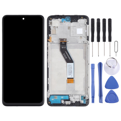 Matériau IPS Écran LCD d'origine et numériseur Assemblage complet avec cadre pour Xiaomi Redmi Note 11 (Chine) 21091116AC / Poco M4 Pro 5G 21091116AG, MZB0BGVIN / Redmi Note 11S 5G