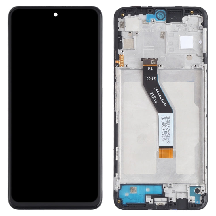 Matériau IPS Écran LCD d'origine et numériseur Assemblage complet avec cadre pour Xiaomi Redmi Note 11 (Chine) 21091116AC / Poco M4 Pro 5G 21091116AG, MZB0BGVIN / Redmi Note 11S 5G