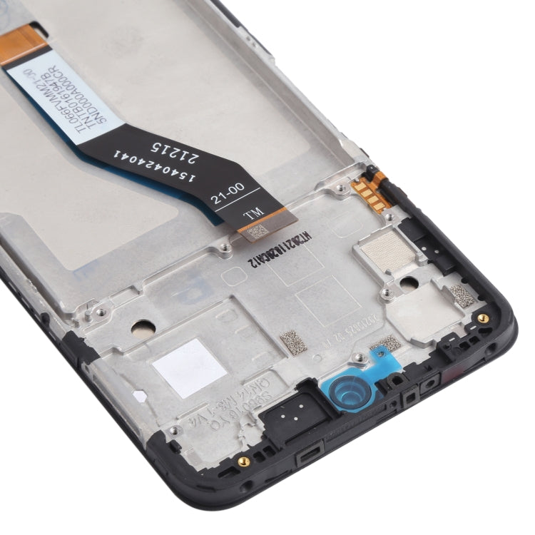 Matériau IPS Écran LCD d'origine et numériseur Assemblage complet avec cadre pour Xiaomi Redmi Note 11 (Chine) 21091116AC / Poco M4 Pro 5G 21091116AG, MZB0BGVIN / Redmi Note 11S 5G