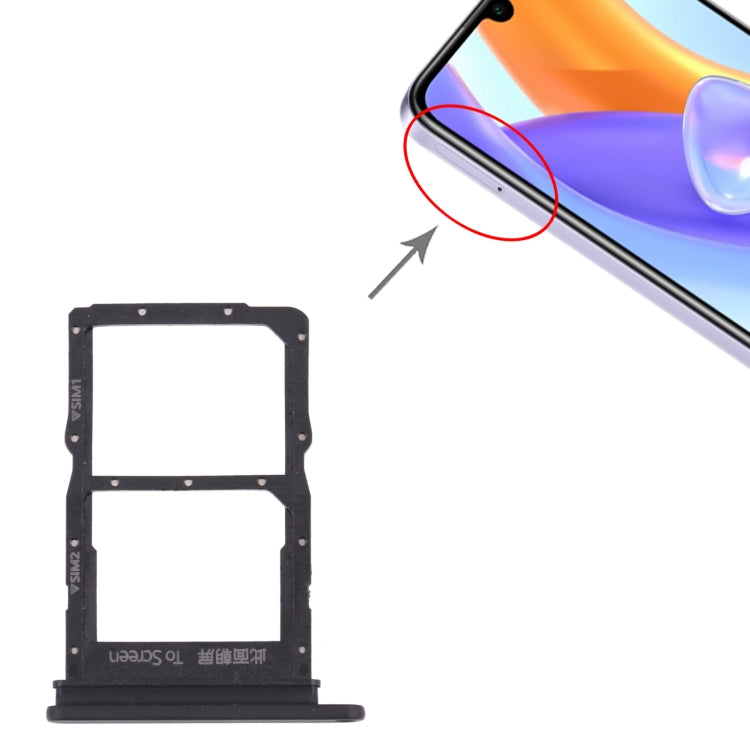 Tiroir Carte SIM + Tiroir Carte SIM pour Honor Play5 5G, For Honor Play5 5G