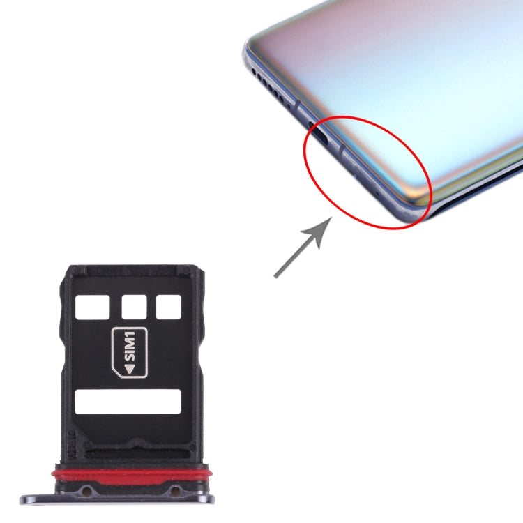 Tiroir Carte SIM + Tiroir Carte NM pour Huawei Mate 40 Pro+