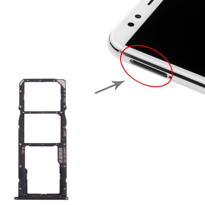 Tiroir Carte SIM + Tiroir Carte SIM + Tiroir Carte Micro SD pour Huawei Nova 2 Lite / Y7 Prime (2018)