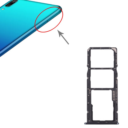 Tiroir Carte SIM + Tiroir Carte SIM + Tiroir Carte Micro SD pour Huawei Y7 Pro 2018