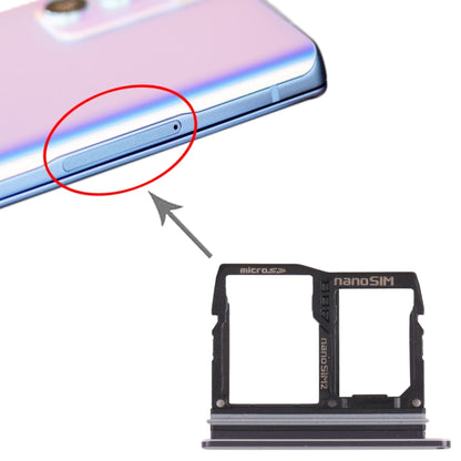 Plateau de carte Nano SIM + plateau de carte Nano SIM/plateau de carte Micro SD pour LG Wing 5G LMF100N, LM-F100N, LM-F100V, LM-F100