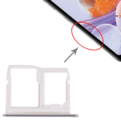 Plateau pour carte Nano SIM + plateau pour carte Micro SD pour LG Stylo 6 / K71 LMQ730HA, LM-Q730HA, LMQ730TM, LM-Q730TM